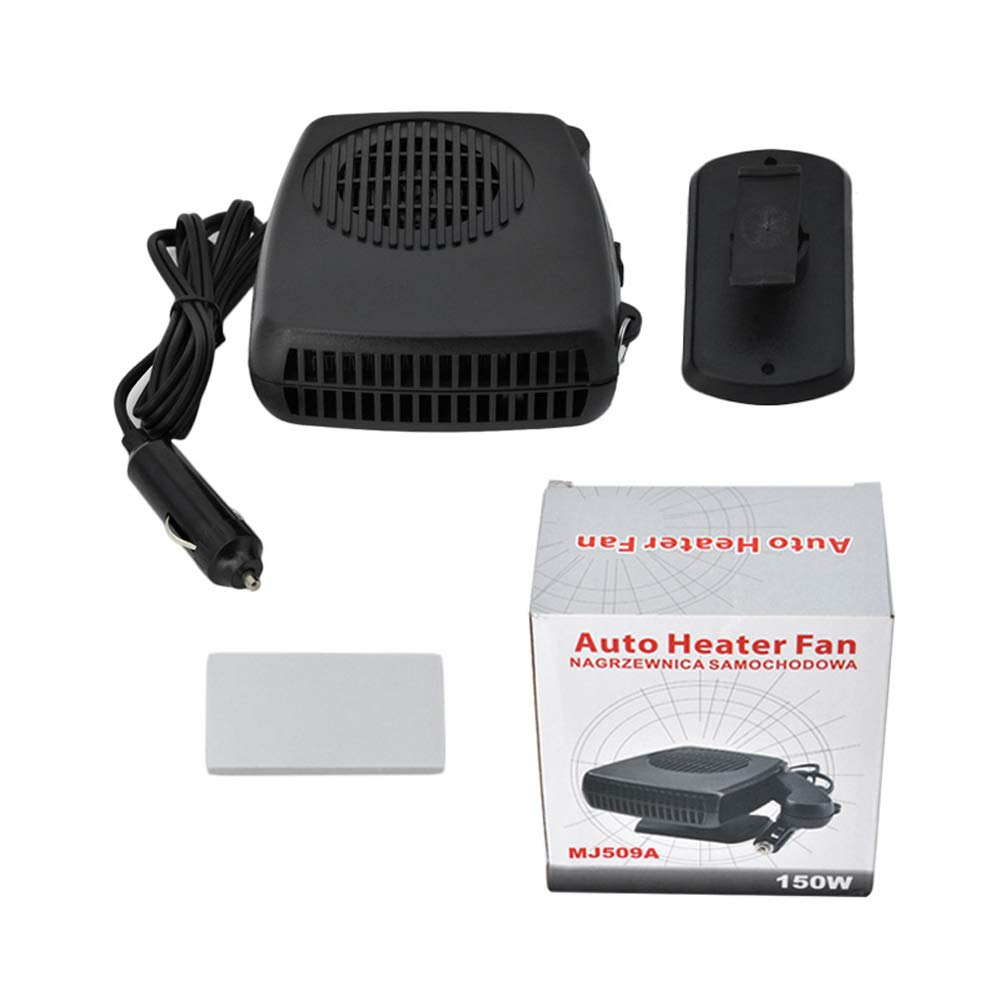 150W 12V Car Parking Heater Electric Heating Cooling 2 in 1 Fan Portable Auto Dryer Heated