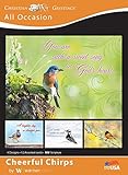 Office Product Cheerful Chirps - All Occasion Greeting Cards - NIV Scripture - (Box of 12) Book