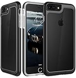 iPhone 7 Plus case, E LV Anti-Scratch Crystal Series [Shock Absorbent] Clear Slim Case Cover for Apple iPhone 7 Plus - [BLACK]
