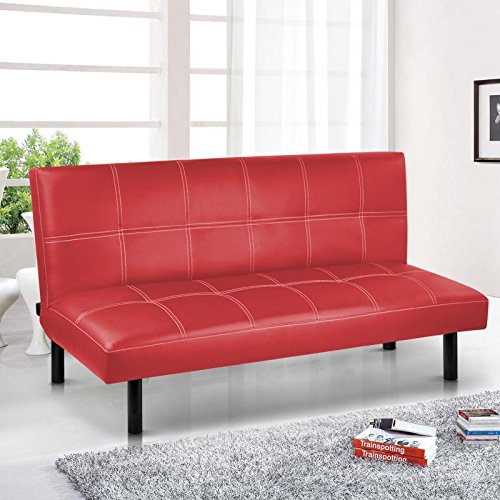 Yaheetech Foldable Soft Sofa Bed Space Saving Design Padded Seat