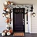 OTBBA Halloween Decorations, Spiderweb Fireplace Mantle Scarf Black Lace Cobweb Cover 20