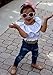 2PCS/ Set Toraway Toddler Kid Baby Girl Off Shoulder Solid Blouse Tops+ Jeans Pants Clothes Outfit (2T, White)