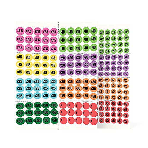 Mobiusea Creation 3120pcs Garage Sale Stickers