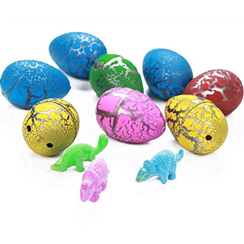 6Pcs Cute Magic Hatching Growing Dinosaur Eggs Novelty Gag Toys For Child Kids Educational Toys Gifts Add Water Growing Dinosaur