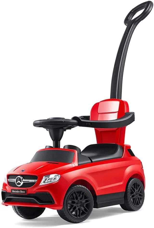 Pedal Cars Children's Hand Twisting Car with Music Guardrail 1-3-5 Years Old Baby Yo-yo Scooter Silent Walker Multi-Kinetic Trolley Riding Twisted Children's Toys Baby Birthday Gift