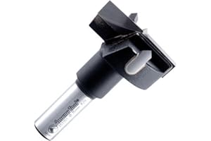 Amana Tool 203351 Carbide Tipped Hinge Boring Drill Bit 35mm Dia x 57mm Long x 10mm Right Hand