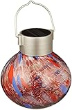 Allsop Home and Garden Solar Tea Lantern, Purple, 1-Count
