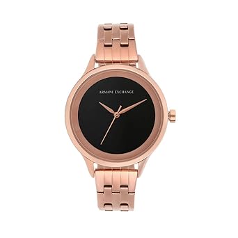 Harper Analog Black Dial Women's Watch-AX5606