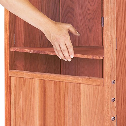 image for Guidecraft Heartwood Kitchen Helper - Solid Cherry: Adjustable Height 