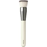 Chantecaille Buff and Blur Brush, Cruelty-Free Vegan Flat Powder Bronzer Highlighter Application Tool