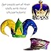 Assorted Party Hats Set of 6 Funny Dress Up & Costume Hats for Adults, Teens, Photobooth, Party, Weddings, etc