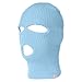 TopHeadwear 3-Hole Ski Face Mask Balaclava, Sky Blue