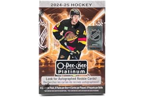 2024/25 Upper Deck O-Pee-Chee Platinum Hockey 6-Pack Blaster Box 6 Packs per Box, 4 Cards per Pack