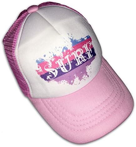 Sol Baby Surf Splash Pink Infant/Kids Trucker Hat-XS-Pink