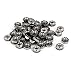 uxcell 6#-32 304 Stainless Steel Female Thread Kep Hex Head Lock Nut 50pcs