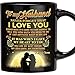 TERAVEX Fathers Day Gift for Man, 11 Oz Funny Mug Gifts for Husband from Wife, Perfect Husband Gift from Wife Romantic Love Wedding, Best Couples, Christmas Gift Idea, Birthday, Father’s Day