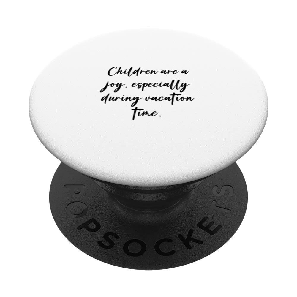 Children are a joy, especially during vacation time. PopSockets Swappable PopGrip