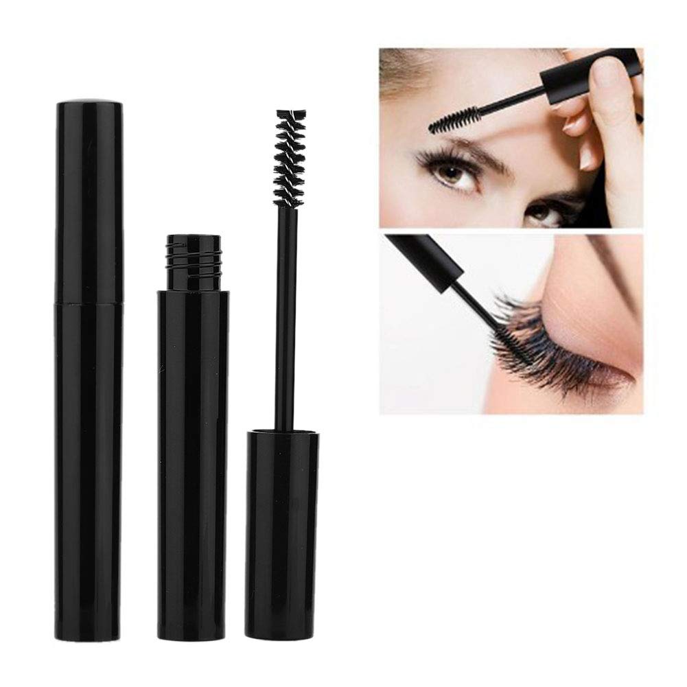 Empty Mascara Tube, 3ml 10pcs Black Eyelash Growth Liquid Container Bottle Cosmetic Tool Oil Tube Container Mascara Bottle for Home and Travel