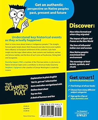 Native American History For Dummies Dorothy Lippert - 