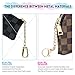 Women Coin Purse Shell Leather Coin Pouch Key Chain Small Makeup Bag (B)