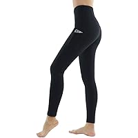 Dragon Fit High Waist Yoga Leggings with 3 Pockets,Tummy Control Workout Running 4 Way Stretch Yoga Pants