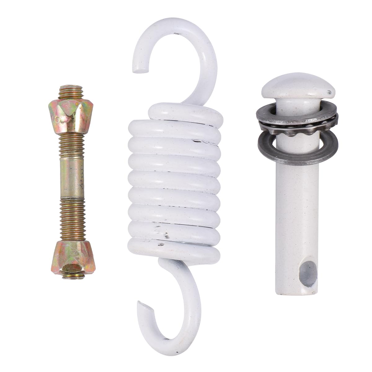 Cabilock Heavy Duty Hammock Chair Spring Accessories Kit Hanging Egg Chair Replacement Parts with Sturdy Hook for Outdoor Swing Installation Durable Hammock Hanging Hardware Set