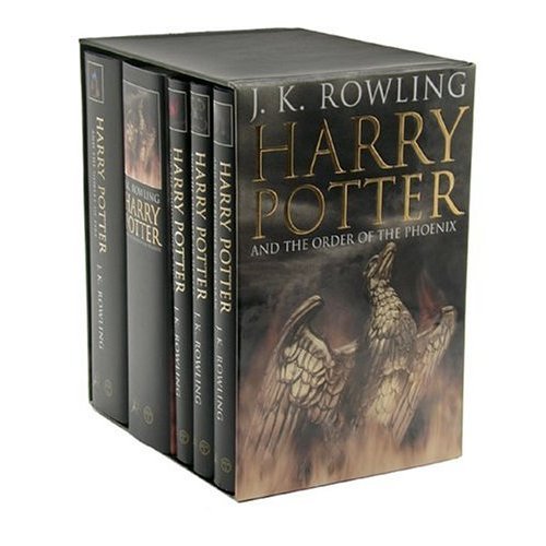 Harry Potter Box Set (Books 1-5) (Adult Cloth Edition)