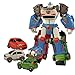 Integration Tobot Youngtoys Car Transforming Collectible Car to Robot Animation Character (Mini Tobot Deltatron)