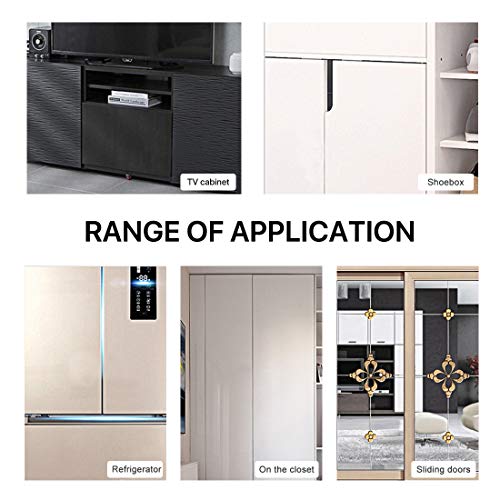 Refrigerator Lock, Child Proof Safety Locks, Super Strong Adhesive No Drilling, Easy to Install