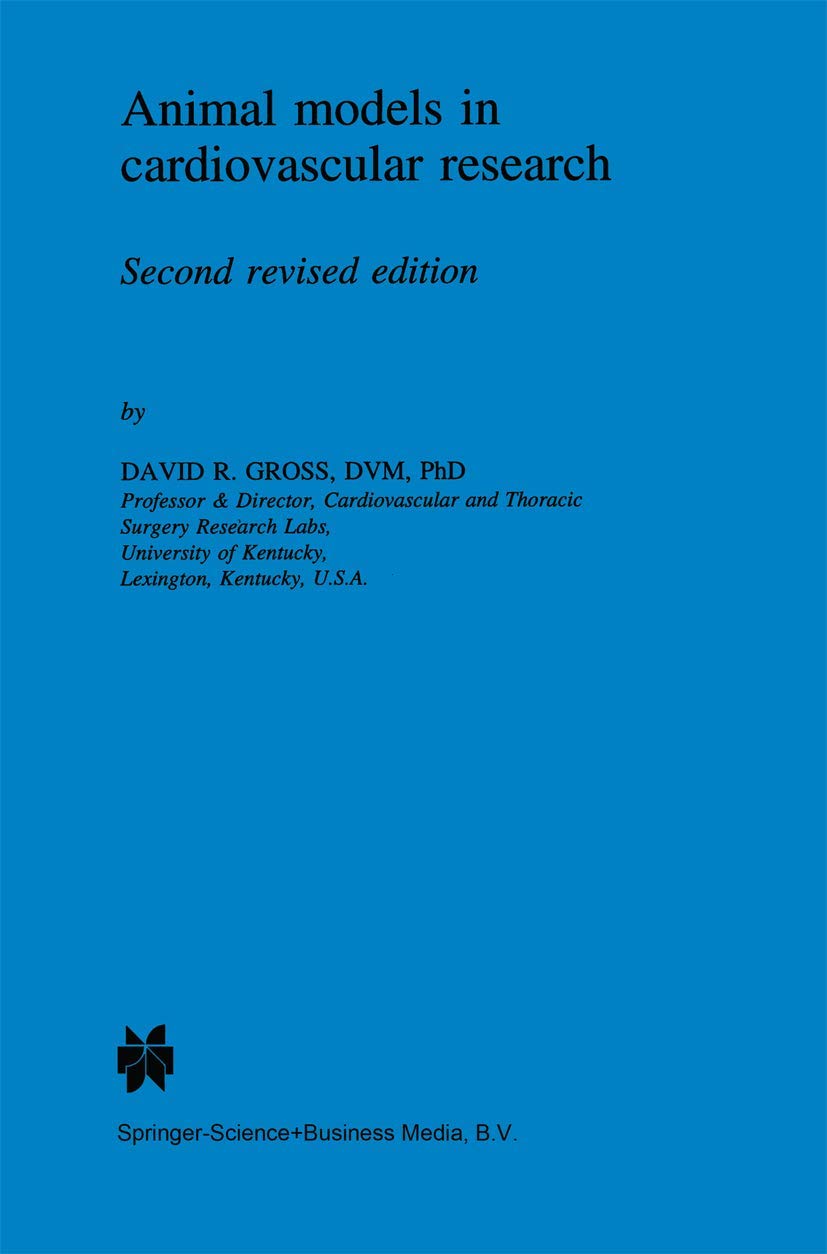 [Download] Animal models in cardiovascular research (Developments in Cardiovascular Medicine