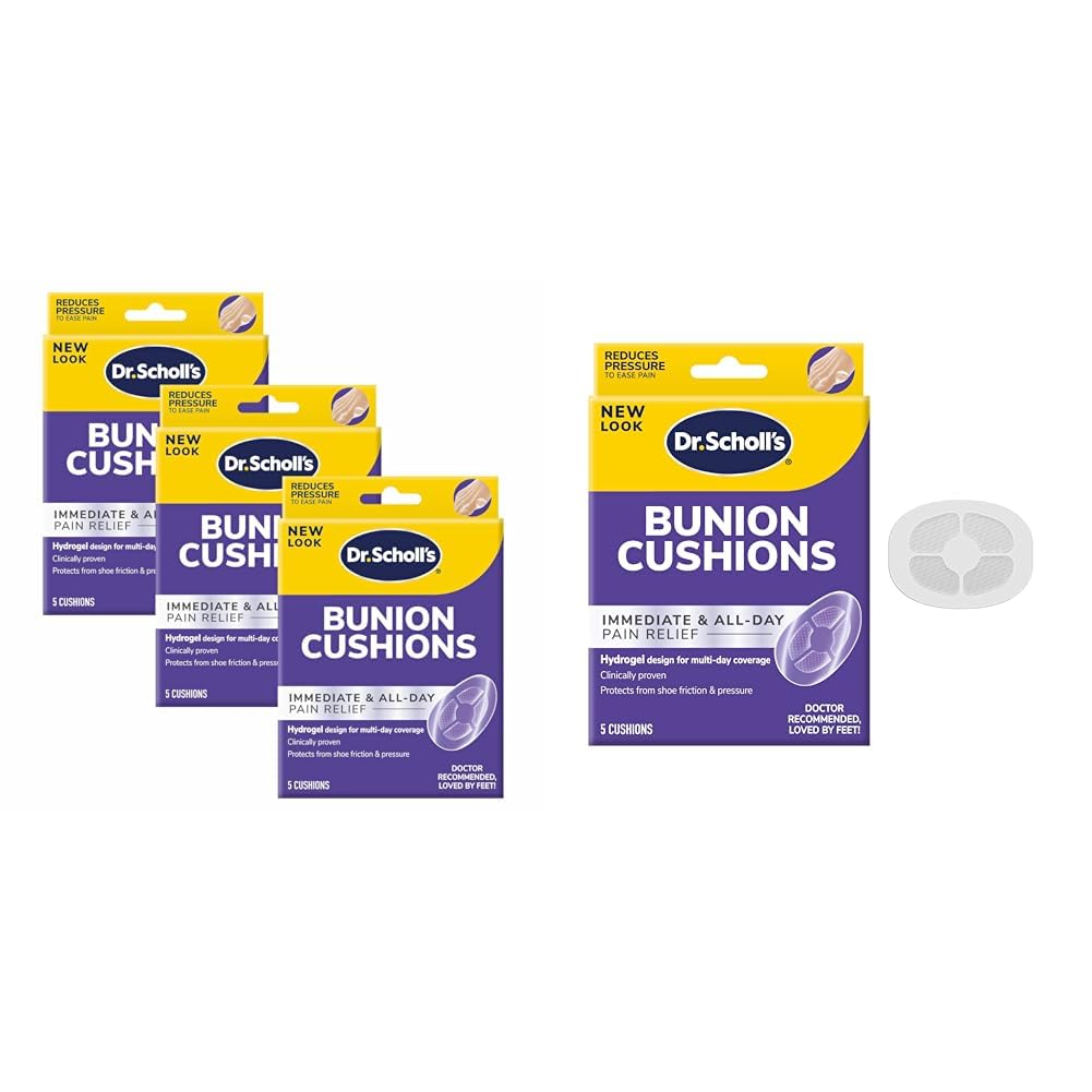 Scholl's Bunion Cushions with Duragel and Hydrogel Technology