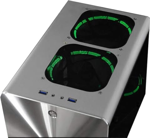 Red tide Caso Mini ITX, Horizontal ITX La Carcasa PC Ordenador Gabinete Mini-ATX Juego Chasis De Escritorio