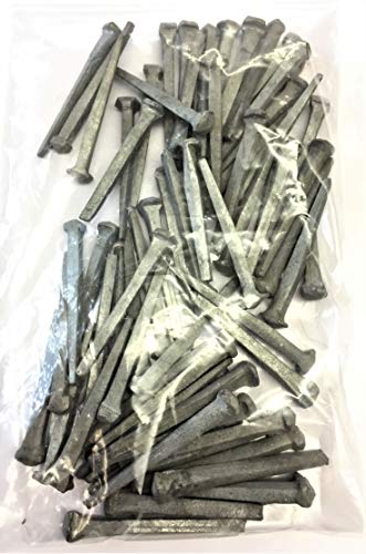Tremont Nail Co. 1 Lb Box Of 1 1/2" (4d) Steel Square Rosehead Nails - For Historic Restoration & Woodworking