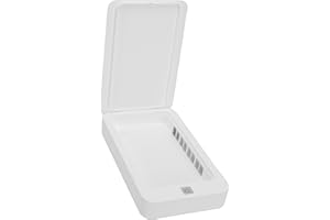 Yunseity Cell Phone Cleaner Box, 253.7nm Light Sanitizer for Smartphones Up to 6.7 Inches, with USB Charging, for Keys Toothb