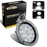 Partsam Clear Lens/White 4