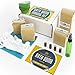 Bath Bomb Making Kit with 100% Pure Therapeutic Grade Essential Oils, (Makes 12 DIY Lush Cupcake Mold Bath Bombs), Gift Box Included.
