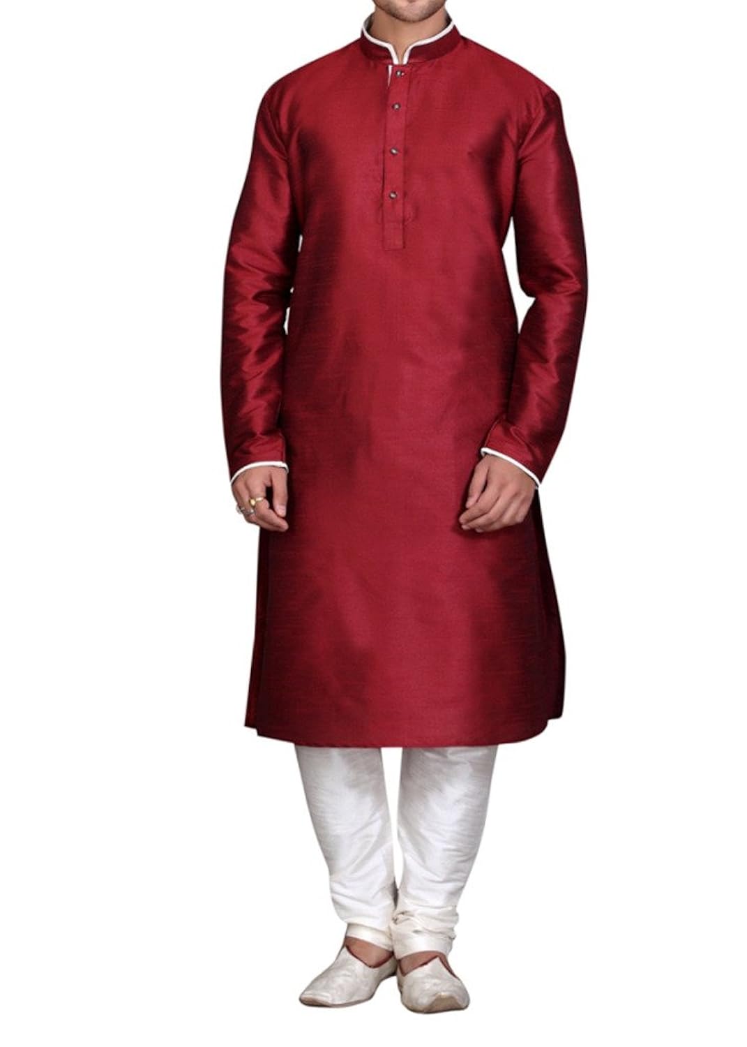 larwa men's festive party wear kurta and pyjami set