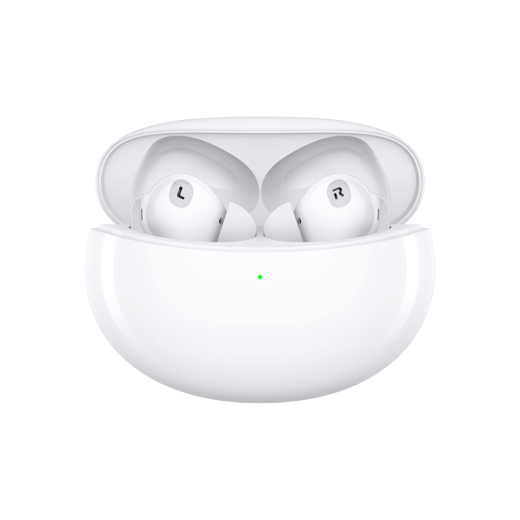 OPPO Enco Air2 Pro ホワイト ワイヤレスイヤホン 12.4mmの大型ドライバー アクティブノイズキャンセリング 最大28時間連続再生 急速充電対応 通話時AIノイズキャンセリング トランスペアレントモード クイックペアリング タッチコントロール IP54防水・防塵性能 Free