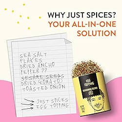 Just Spices Egg Topping, 1.94 OZ I Breakfast and