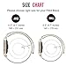 For Fitbit Blaze Accessory Band,Small (5.5-6.7 in),Oitom Frame Housing+Milanese loop Stailess Steel Band for Fitbit Blaze Smart Watch Fitness(Champagne)