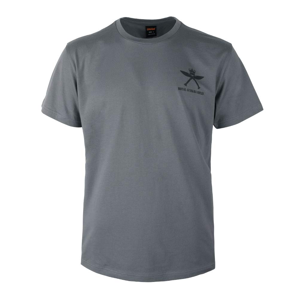 EXCELLENT ELITE SPANKER United Kingdom Army RGR UK T-Shirt (Grey, 3XL)