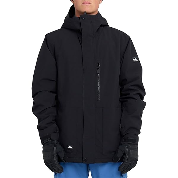 Amazon.com: Quiksilver Steeze Jacket Nimbus Cloud LG : Clothing