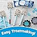 Kellogg's Rice Krispies Treats Crispy Marshmallow Squares, Cookies ‘N’ Crème, 14 - 0.78 oz (Pack of 6)