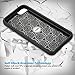 iPod Touch 5 Case,iPod Touch 6 Case,ULAK [ Slick Armor ] Slim-Protection Case for Apple iPod Touch 5 6th Generation (Black)