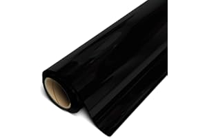 Siser EasyWeed Matte Black HTV 11.8"x5ft Roll - Iron on Heat Transfer Vinyl