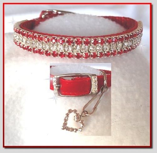 red velvet dog collar