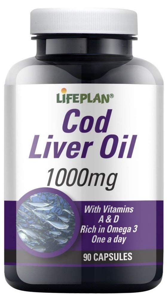 Lifeplan Cod Liver Oil 1000mg 90 Capsules