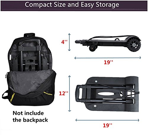 5 Folding+Wheel+roate+Construction+Lightweight+Personal