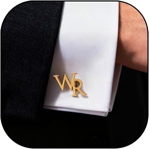 Custom Groomsmen Cufflinks, Personalized Initial Cufflinks for Men | Groomsmen Gifts, Best Man Gifts, Groomsmen Proposal, Cuf