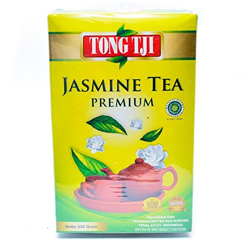 Tong TjiPremium Jasmine Tea Loose, 250 Gram (Packof 2)